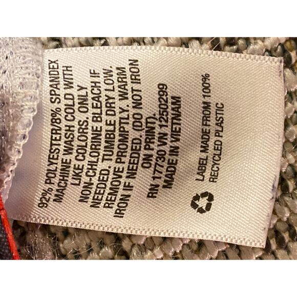 Mens Goodfellow and Co. Swim Bathing Trunks, 33 waist, Hawaiian Floral Aqua Gray - Picture 14 of 14